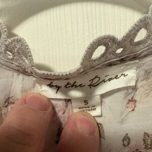 By the River Women's Floral Blouse - Cream